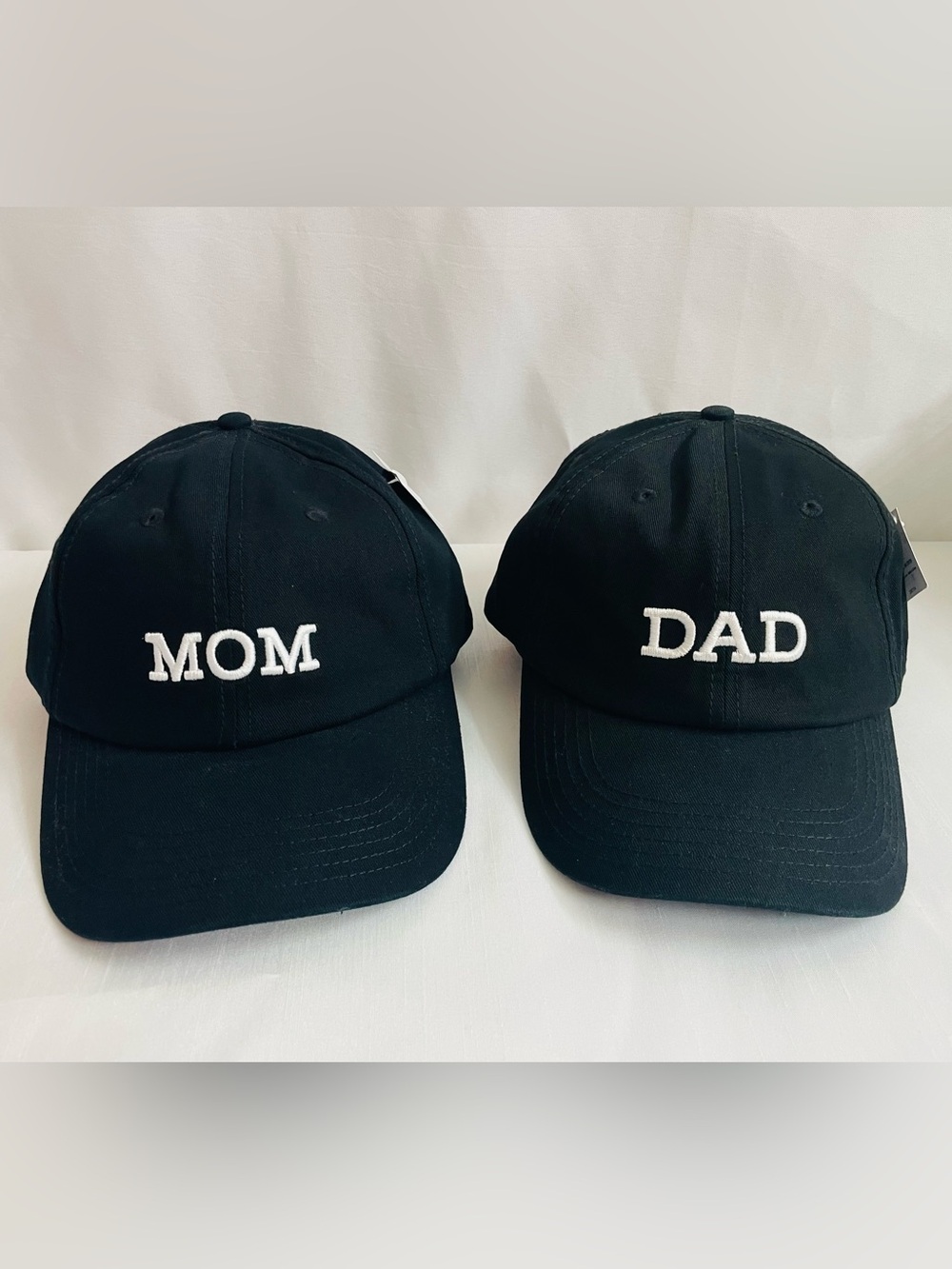 Open Road Brands Black  Hats/ Cap  MOM AND DAD Logo  One Size